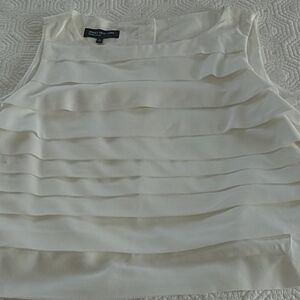Jones New York, fully lined sleeveless Top XL